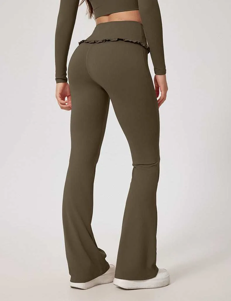 Yoga Flounce Flare Leggings