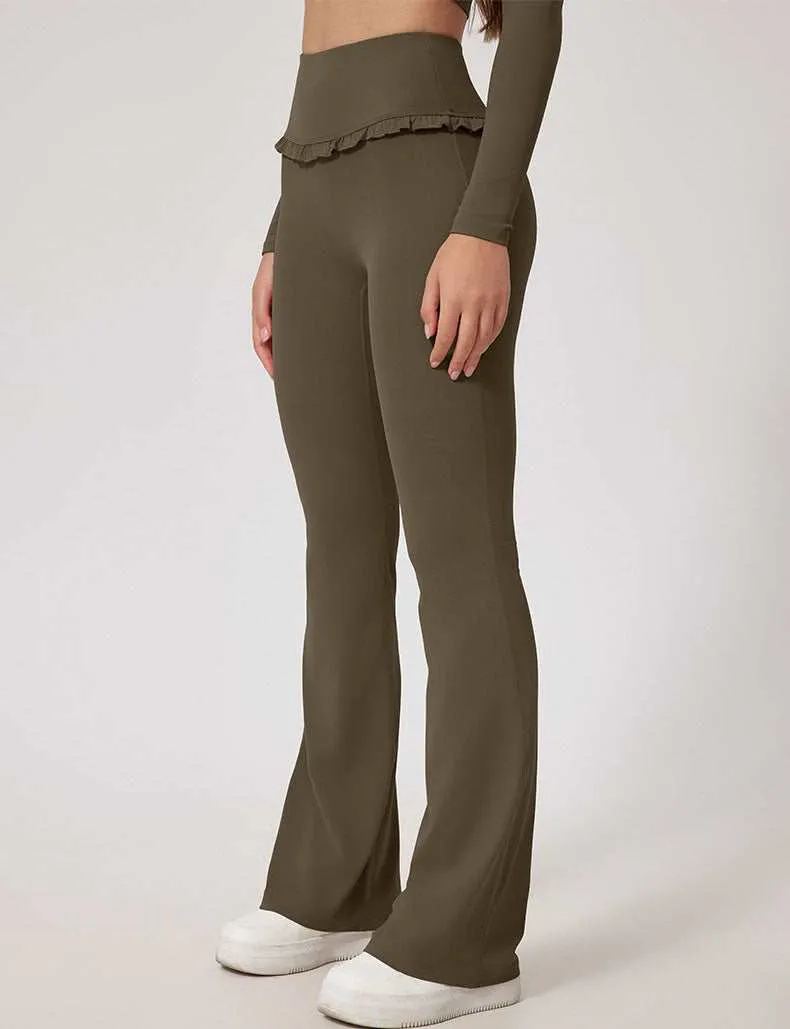 Yoga Flounce Flare Leggings