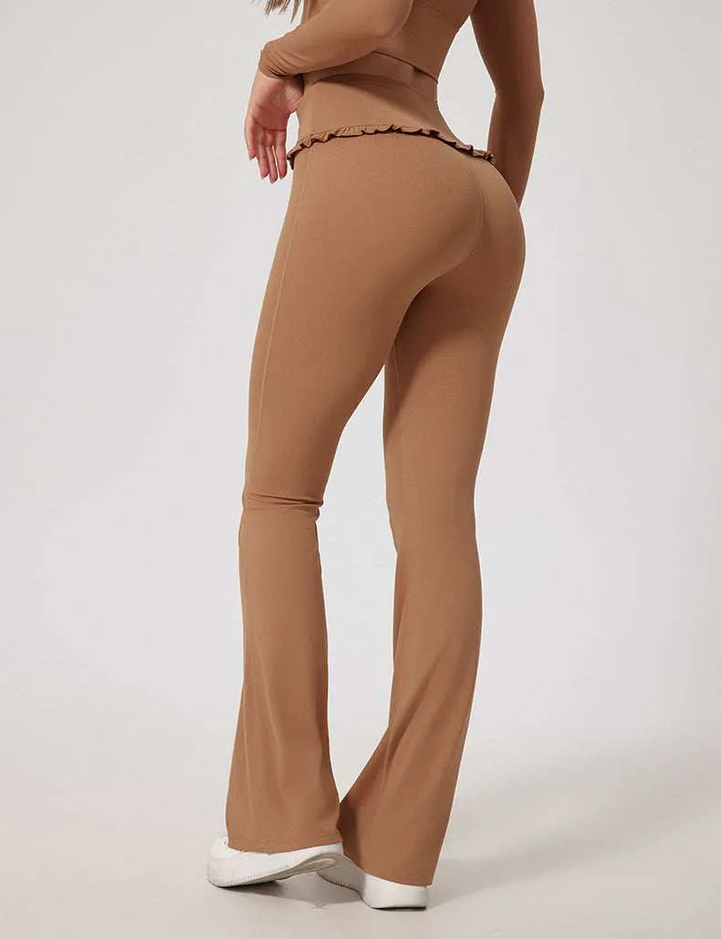 Yoga Flounce Flare Leggings