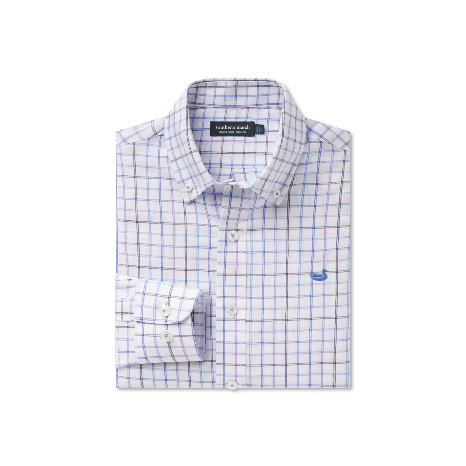 Youth Chateau Windowpane Dress Shirt