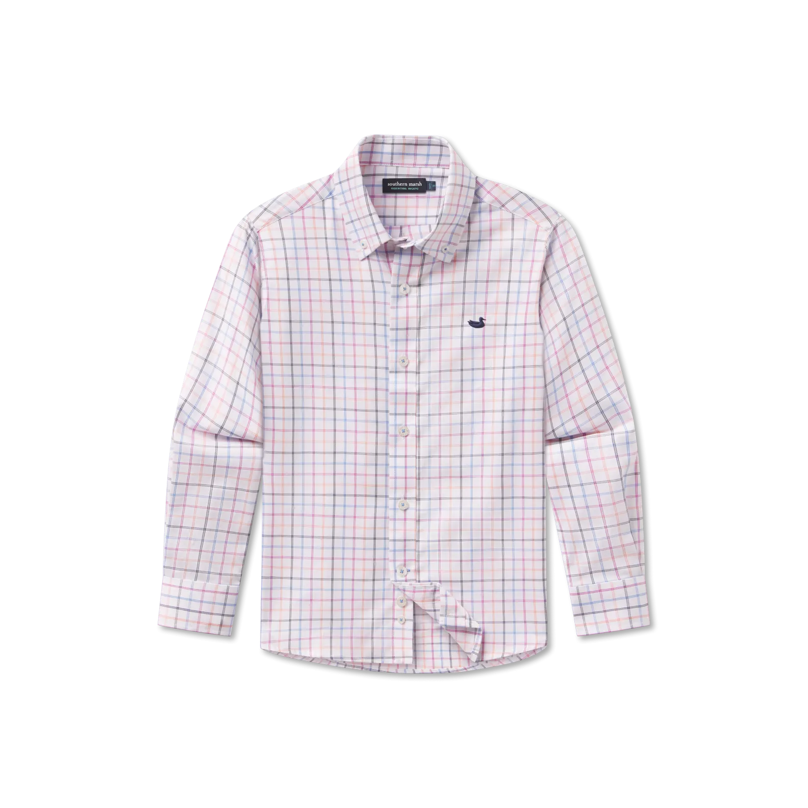 Youth Chateau Windowpane Dress Shirt