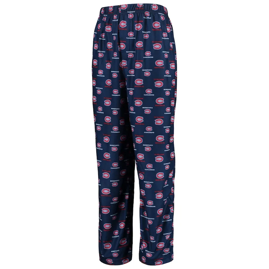 YOUTH TEAM LOGO PRINTED PAJAMA PANT - MONTREAL CANADIENS