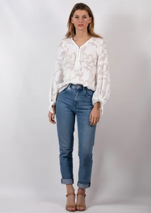 YW2165SS Zip Detailed Long Sleeve Top (Pack)