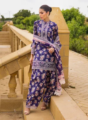 Zainab Chottani | Luxury Lawn '23 | AABROO 6B