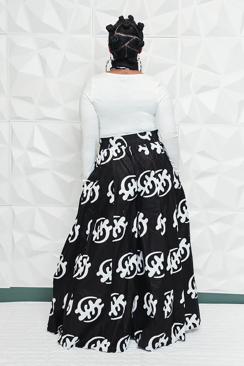 Zuri African Palazzo Pants